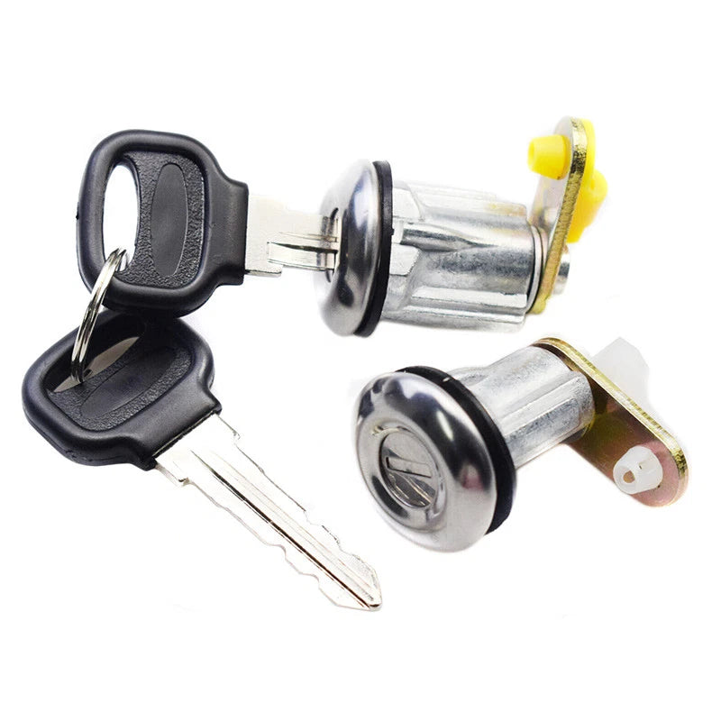 Left & Right Door Locks with Keys for Ford Festiva, Mazda RX-7, B2000, B2600