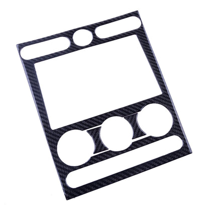 Carbon Fiber AC Control Panel Cover for 2005-09 Ford Mustang (2005-2009)