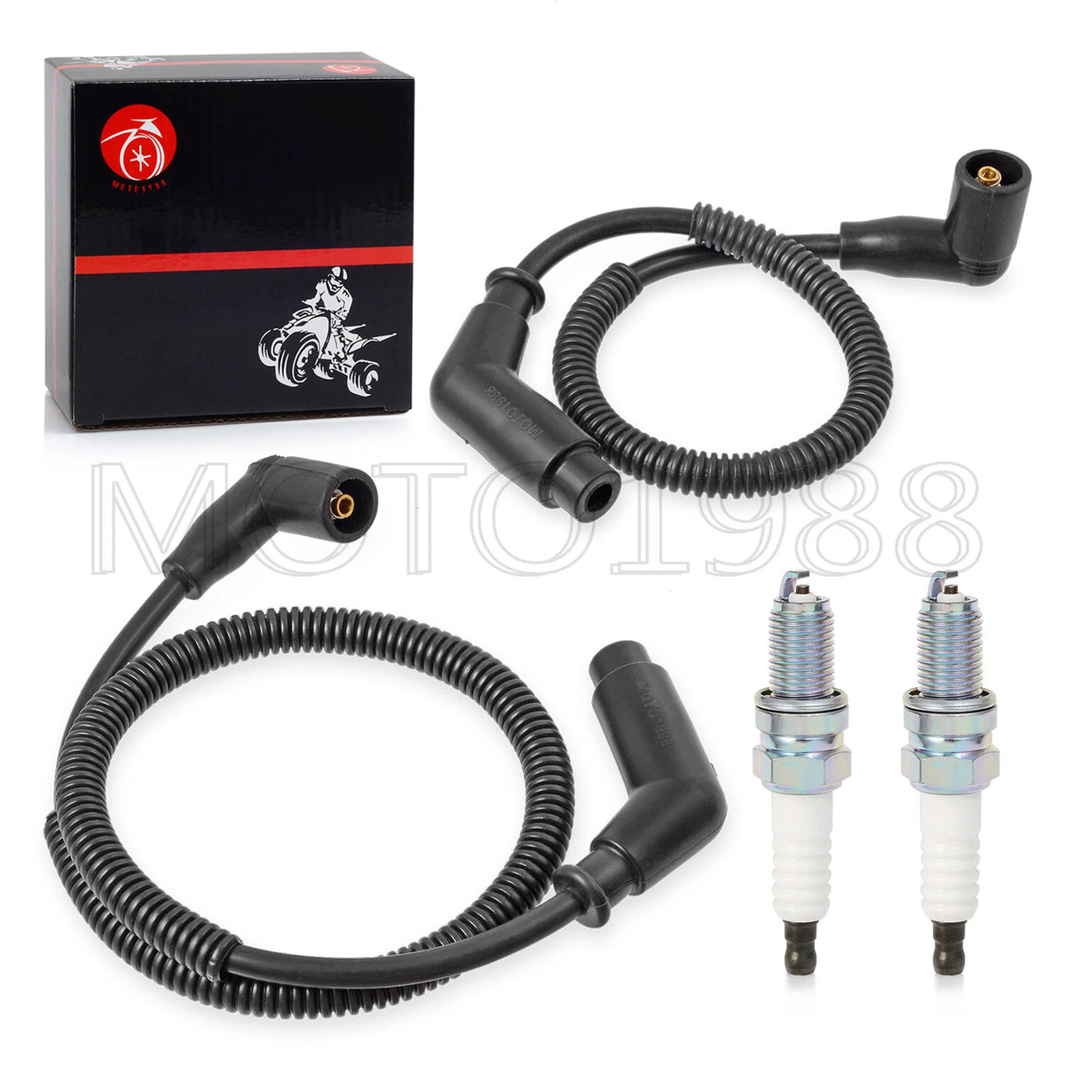 Spark Plug & Wire Cap 15in/24.4in for Can-Am Renegade T 650
