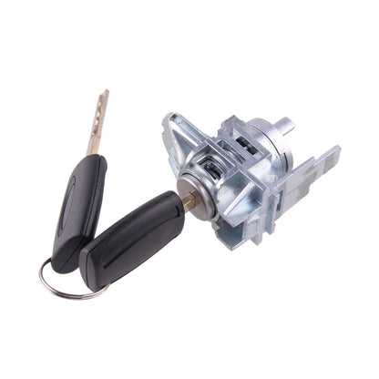 Left Door Lock Cylinder W/ 2 Keys for Ford Focus, C-Max, S-Max (2004-2018)
