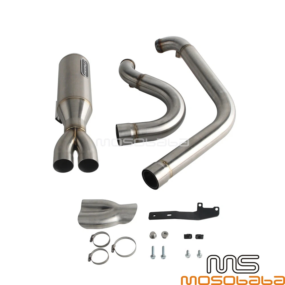 Exhaust System for Harley Dyna Low Rider S FXDLS, Super Glide FXD, Street Bob FXDB (2016-2023)