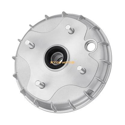 2 x Front Brake Drums for Honda Rancher 350 2x4 TRX350TE (2000–2006)