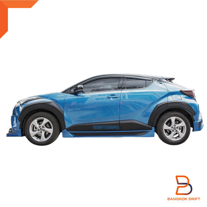 Matte Black TRD Style Fender Flares for Toyota C-HR (2017-2020)