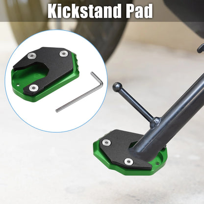 Set Motorcycle Kickstand Pad for KAWASAKI Z900RS (18–22)