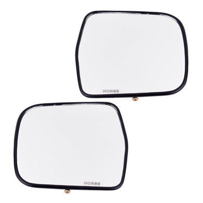 Side Door Mirror Glass Lens Pair Fits Toyota Hilux LN85 LN106 4Runner 1989-97