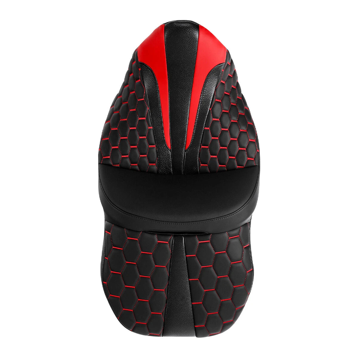 Driver Passenger Seat Pad Backrest for Harley Touring Road Glide (2009-2013)