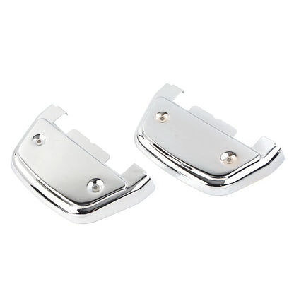 Chrome Passenger Footboard Covers for Harley Touring Road Glide (2014-2023)