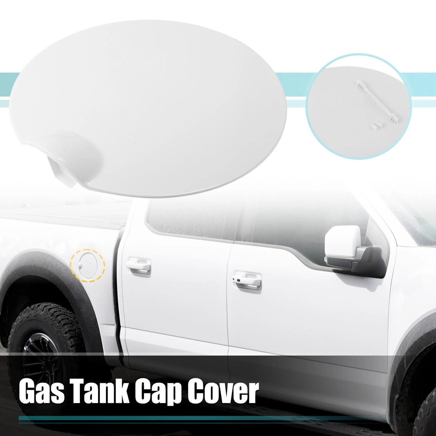 Fuel Gas Tank Filler Lid Door for Ford F-150 (2004-2008)