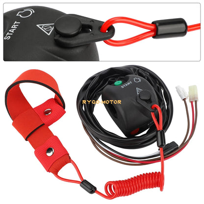 Start Stop Switch Box & Lanyard Key for Yamaha Waverunner XLT1200 (2001–2005)