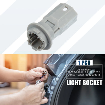 License Plate and Marker Light Bulb Socket for Toyota RAV4 (2016–2018)