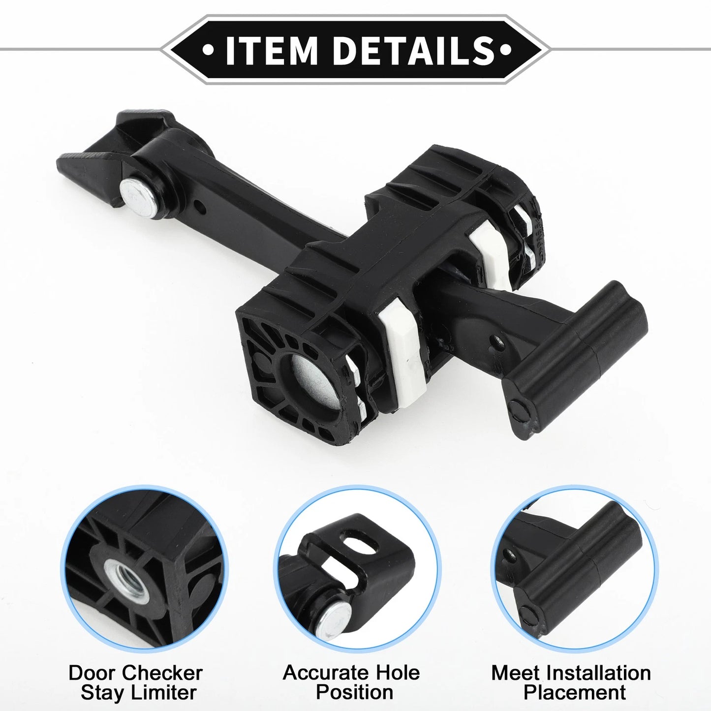 Front Left Right Door Check Strap Stopper Limiter for BMW