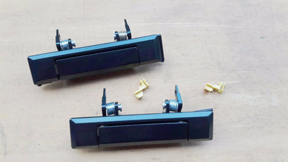 Black Metal Outer Door Handle for Toyota Hilux, Land Cruiser (84-88)