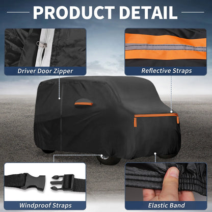 Waterproof Aluminum Film Cotton Car Cover for Honda N-BOX (2011-2023)