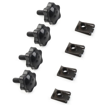 4X Saddlebag Lock Mounting Theft Deterrent Bolts for Harley FLHT FLHTCU (2000-2023)