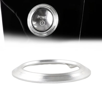 Silver Engine Start Stop Button Cover Ring for Lexus NX250 350h 450h (2022-2024)