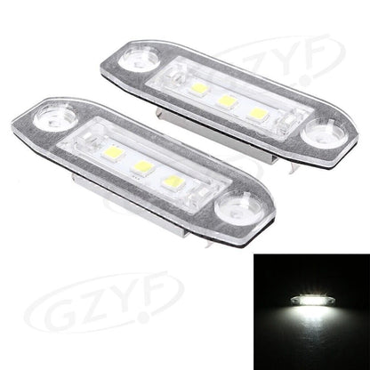 LED Rear License Plate Light for Volvo XC70 V50 C70 V70 XC60 (2001-2016)