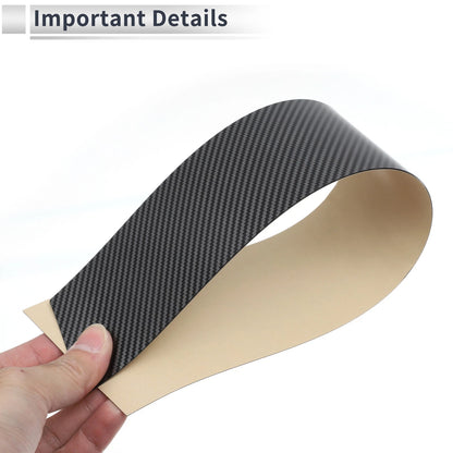 8 Pcs Door Pillar Window Trim for Mazda 3 Axela (2020-2024) Carbon Fiber Black
