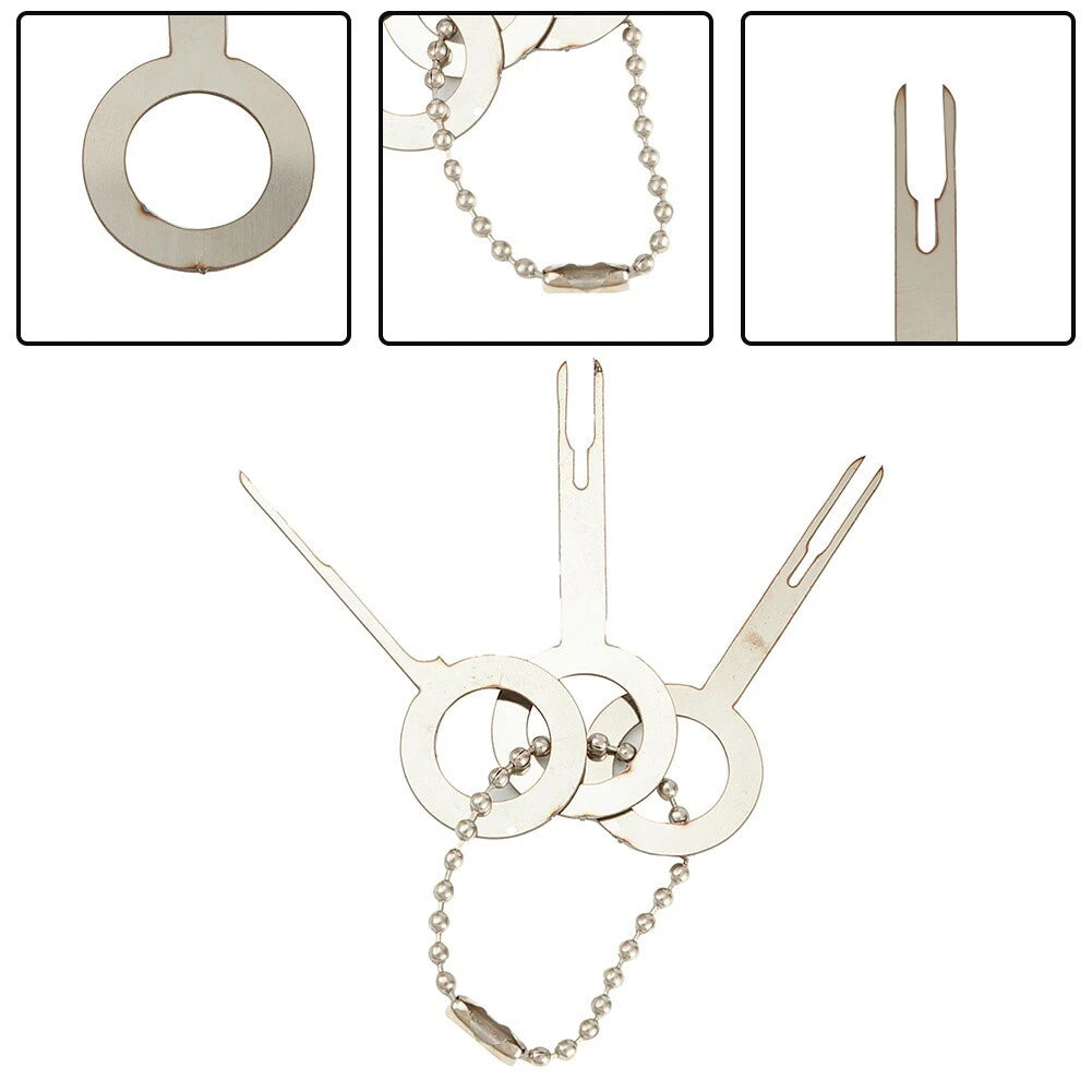 1set Terminal Key Pin Wiring Crimp Connector Puller Tool