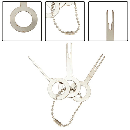 1set Terminal Key Pin Wiring Crimp Connector Puller Tool
