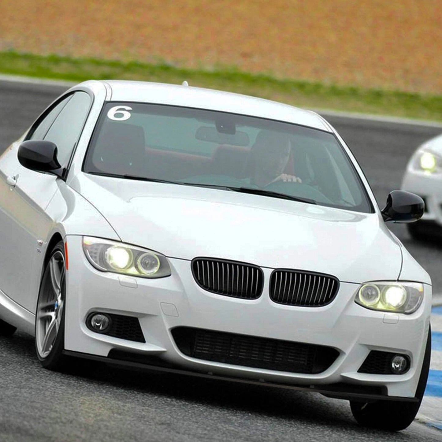Front Bumper Spoiler Lip for BMW 3 Series E92 E93 M Sport (2006-2013)