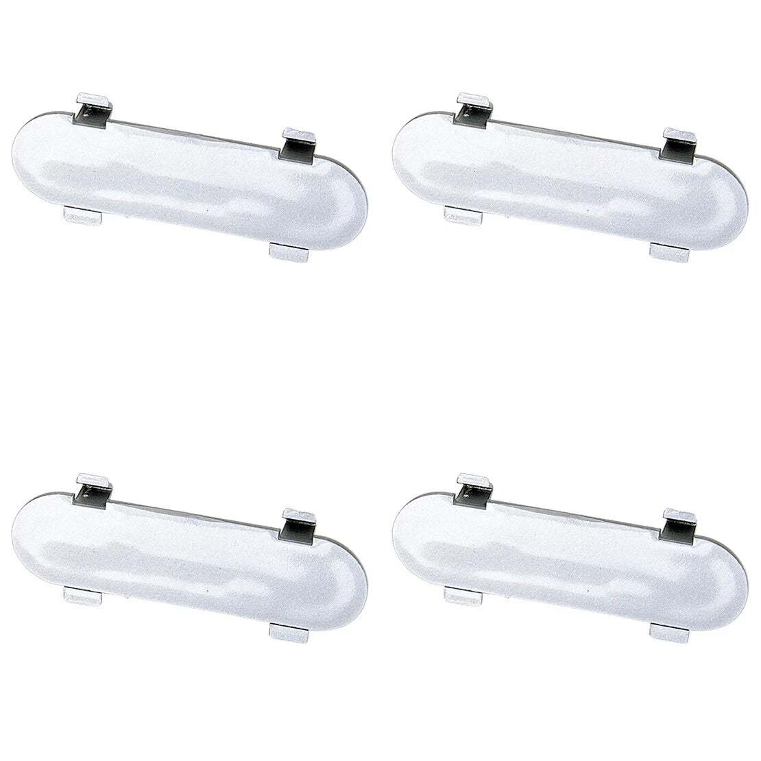 4Pcs Roof Luggage Rack Side Rail Covers for Jeep Cherokee (2014-2019)