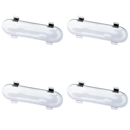 4Pcs Roof Luggage Rack Side Rail Covers for Jeep Cherokee (2014-2019)