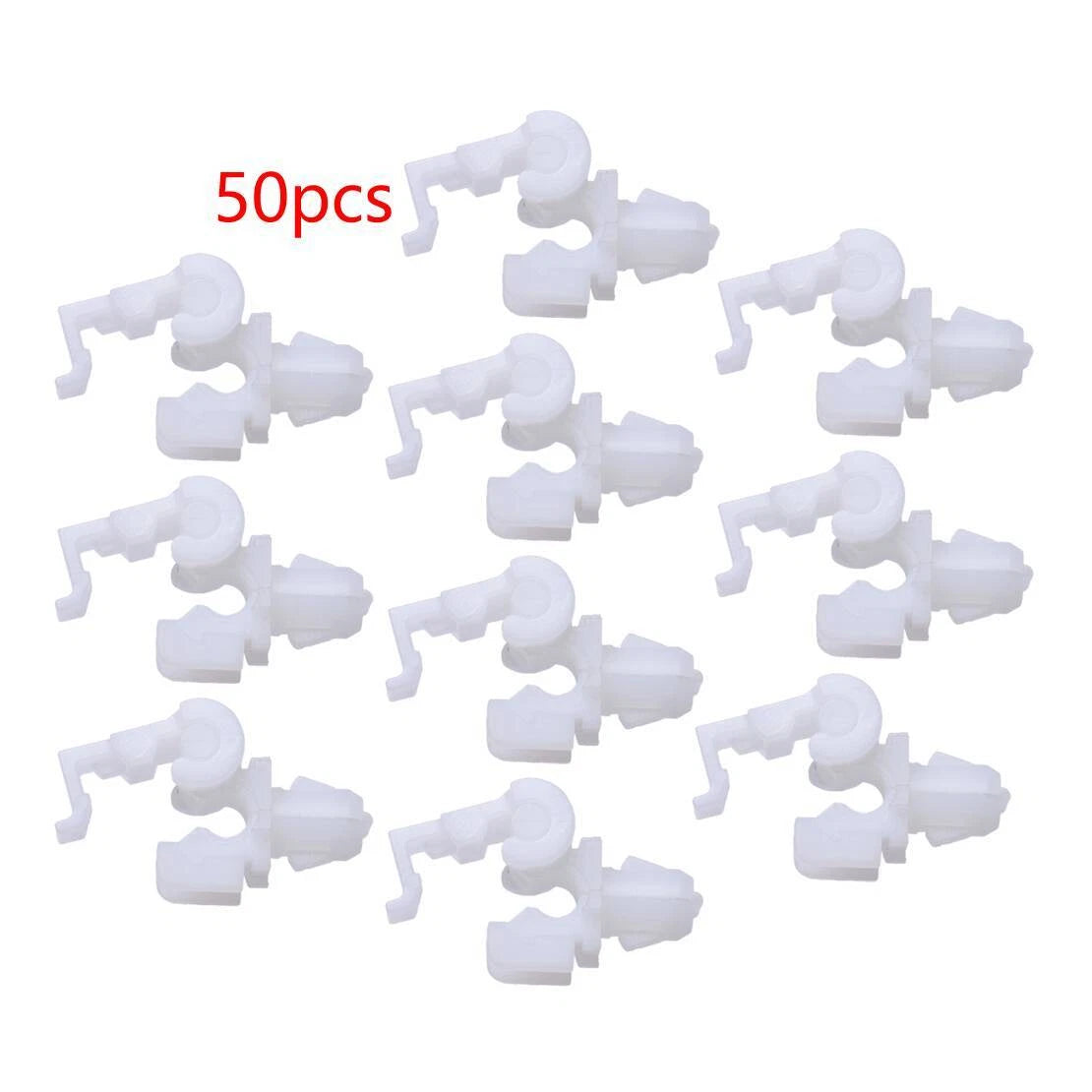 50pcs Tailgate Door Lock Rod End Clips for Ford Taurus Explorer (1996-2005)