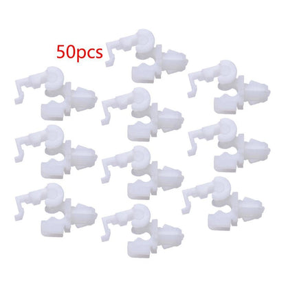 50pcs Tailgate Door Lock Rod End Clips for Ford Taurus Explorer (1996-2005)