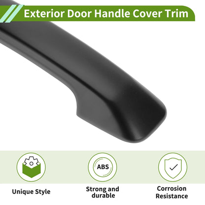 Matte Black Exterior Door Handle Cover Trim  for Toyota FJ Cruiser (07-22)