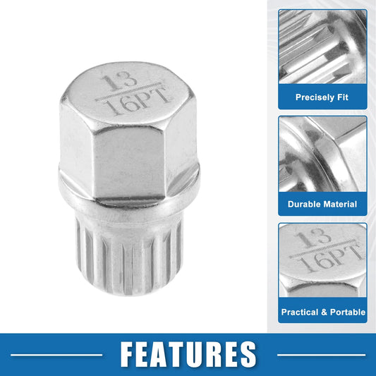 13/16Pt Wheel Lug Nut Lock Set for BMW