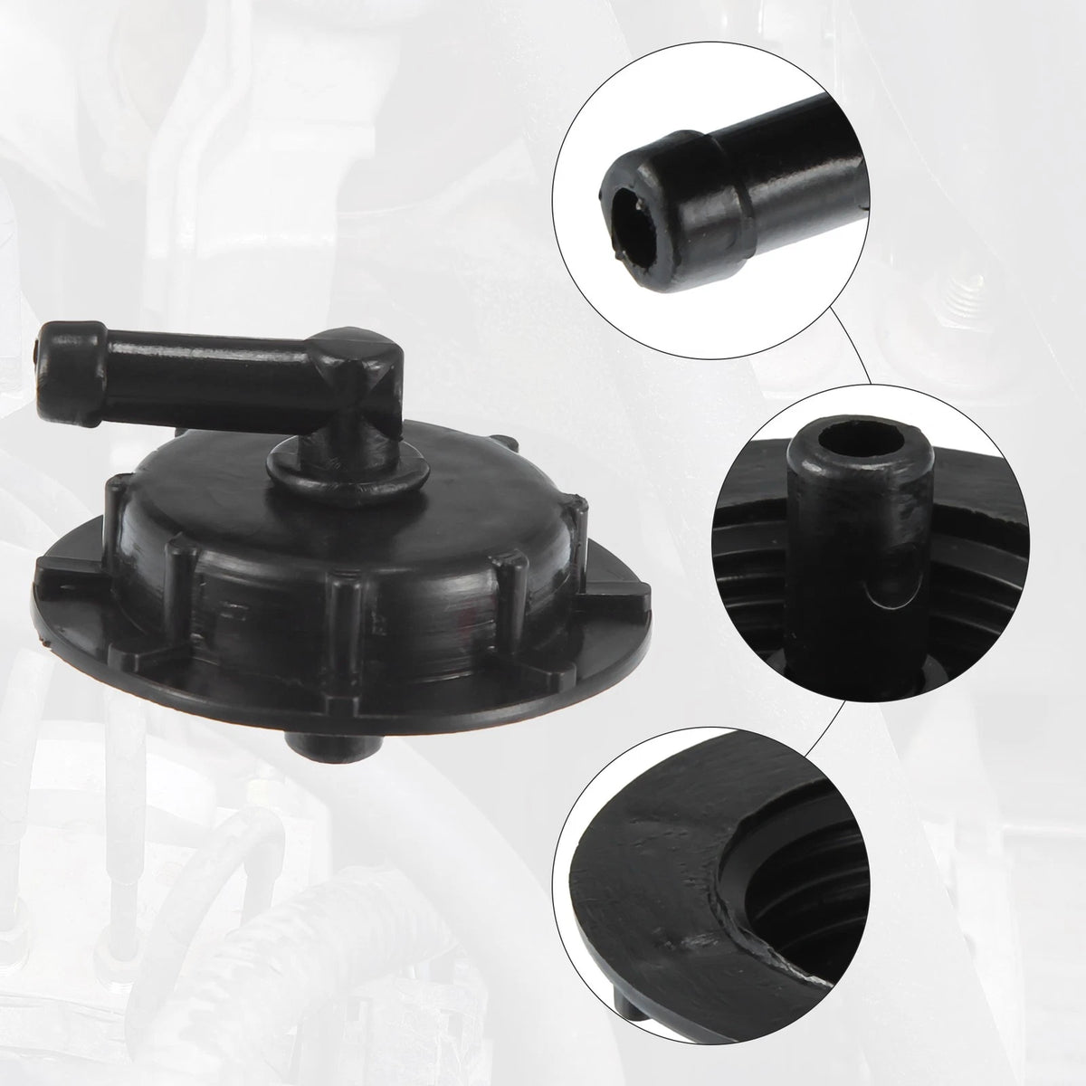3 x Windshield Washer Fluid Reservoir Caps for Honda Accord (1997-2015)