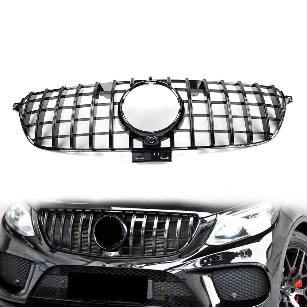 GTR Style Front Bumper Grille for Benz GLE Class W292 C292 Coupe (2015-2019)