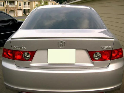 Boot Lip Spoiler for Honda TSX (2004-2008) Satin Silver NH-623M