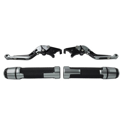 Extendable Brake Clutch Levers & Handlebar Grips for BMW C650GT C600 (2012-2018)