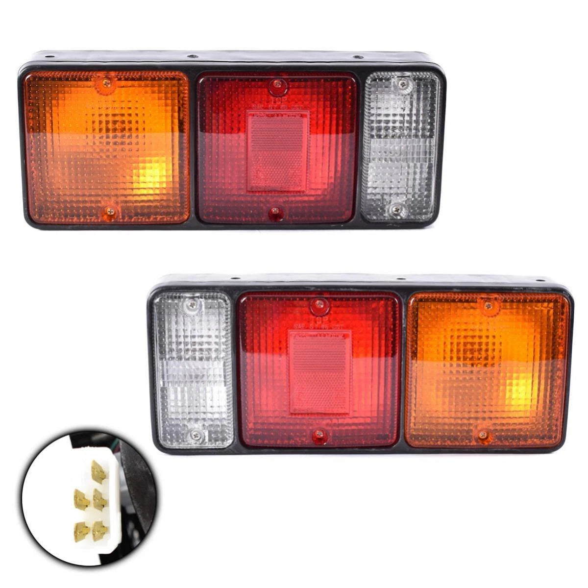 Tail Light Rear Lamp L+R Fits Mitsubishi Canter FE444 Fuso 355 Truck 1986-95 D09