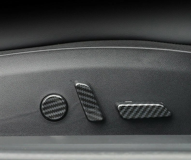 Carbon Fiber Style Cover Trim for Tesla Model Y (2020-2023)