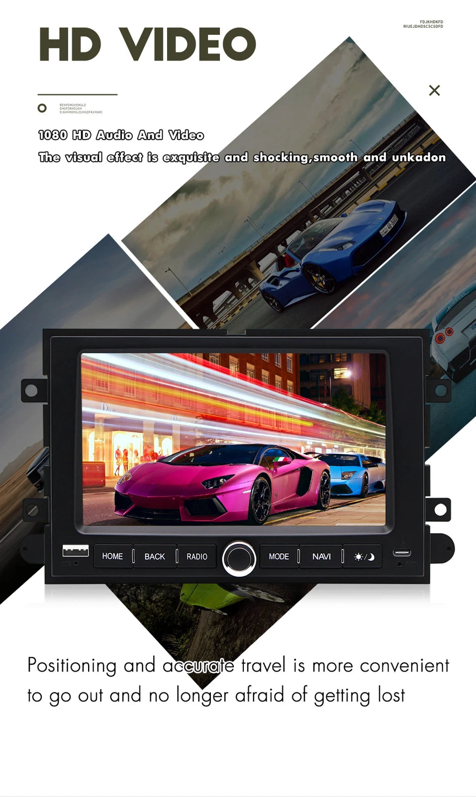 7" Android 13 Stereo Radio GPS Navigation for Ford Lincoln Mercury (2015-2023)