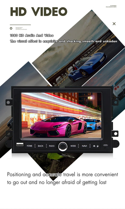 7" Android 13 Stereo Radio GPS Navigation for Ford Lincoln Mercury (2015-2023)