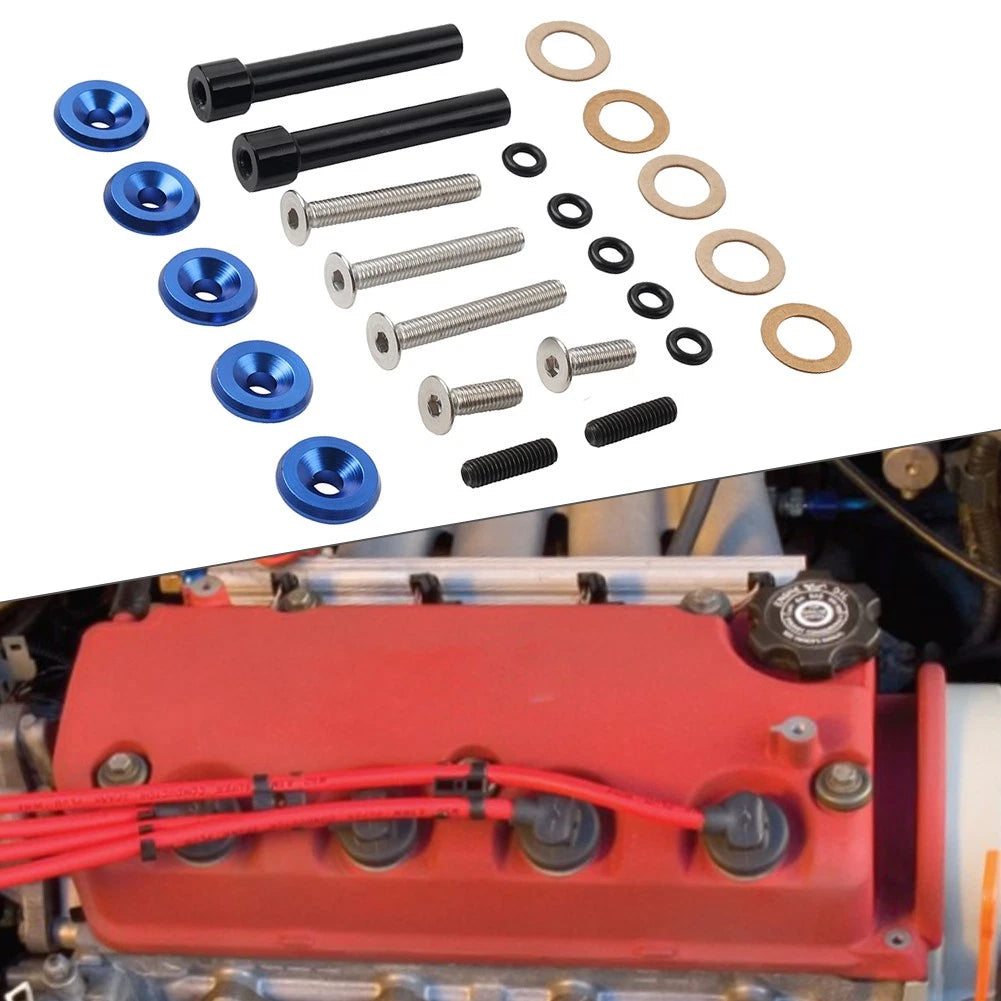 Engine Valve Cover Washer Seal Bolt for Honda Civic CR-X 1.5L 1.6L (1984-2000)
