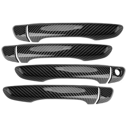 Carbon Fiber Door Handle Cover Trim for Hyundai Elantra (2017-2020)