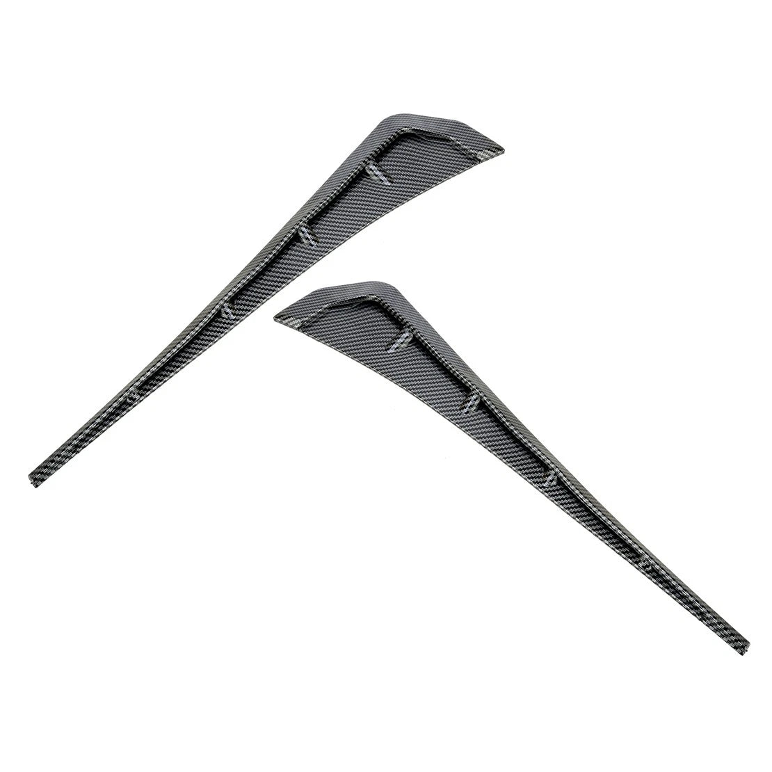 Carbon Fiber Style Car Side Fender Vent Air Wing Cover Trim