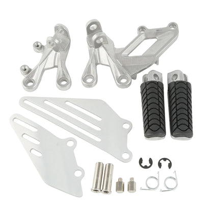 Front Rider Driver Foot Pegs Bracket Set for Kawasaki Ninja ZX14R (2006-2023)