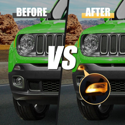 Front Turn Signal Light for Jeep Renegade Right Passenger Side (2015-2018)
