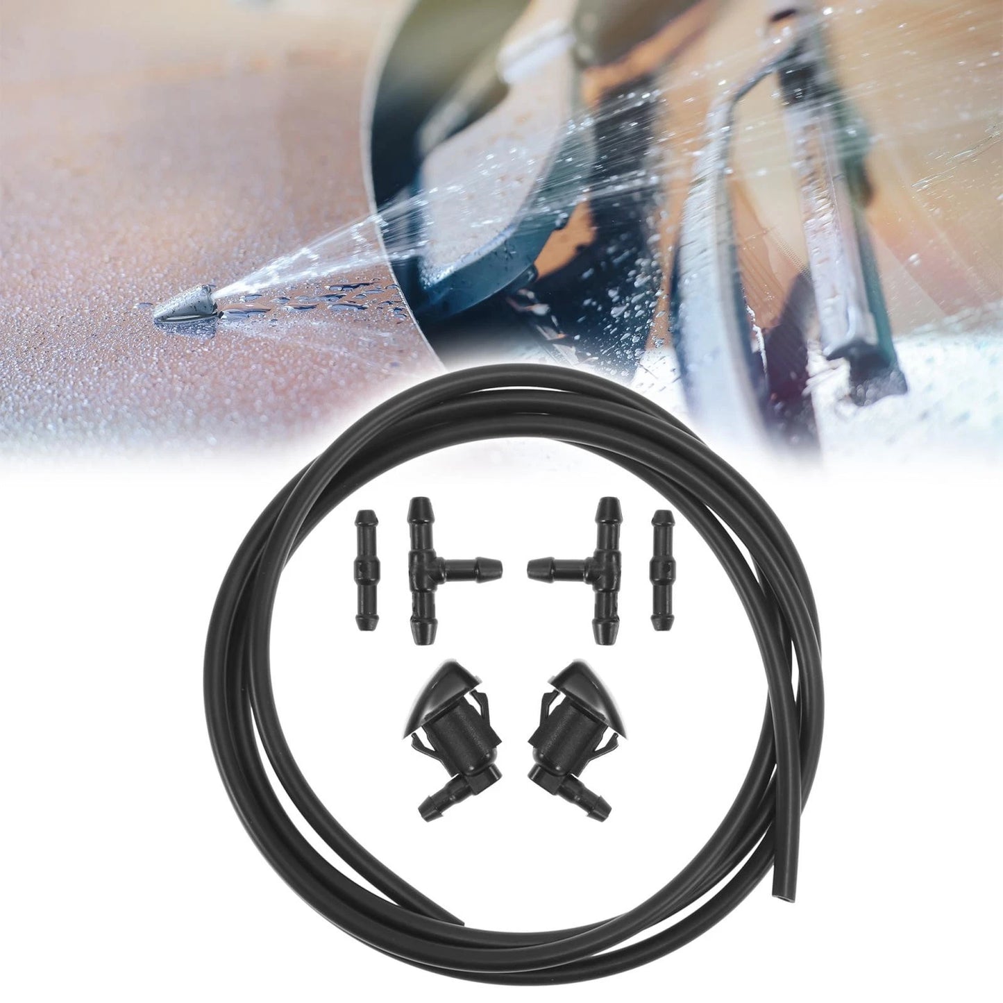 7pcs Windshield Wiper Fluid Squirter Nozzle Spray for Toyota Sienna