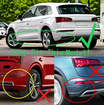 Mud Flaps Splash Guards for 2018-2024 Audi Q5 - Set of 4
