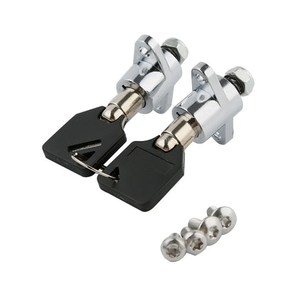 Hard Saddle Bag Locks & Keys for Harley Davidson Touring Road Glide (2014-2024)