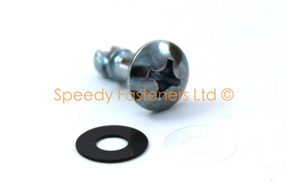 1x dzus Posi Démontage Rapide 17mm Tête Fourche Attache Boulon