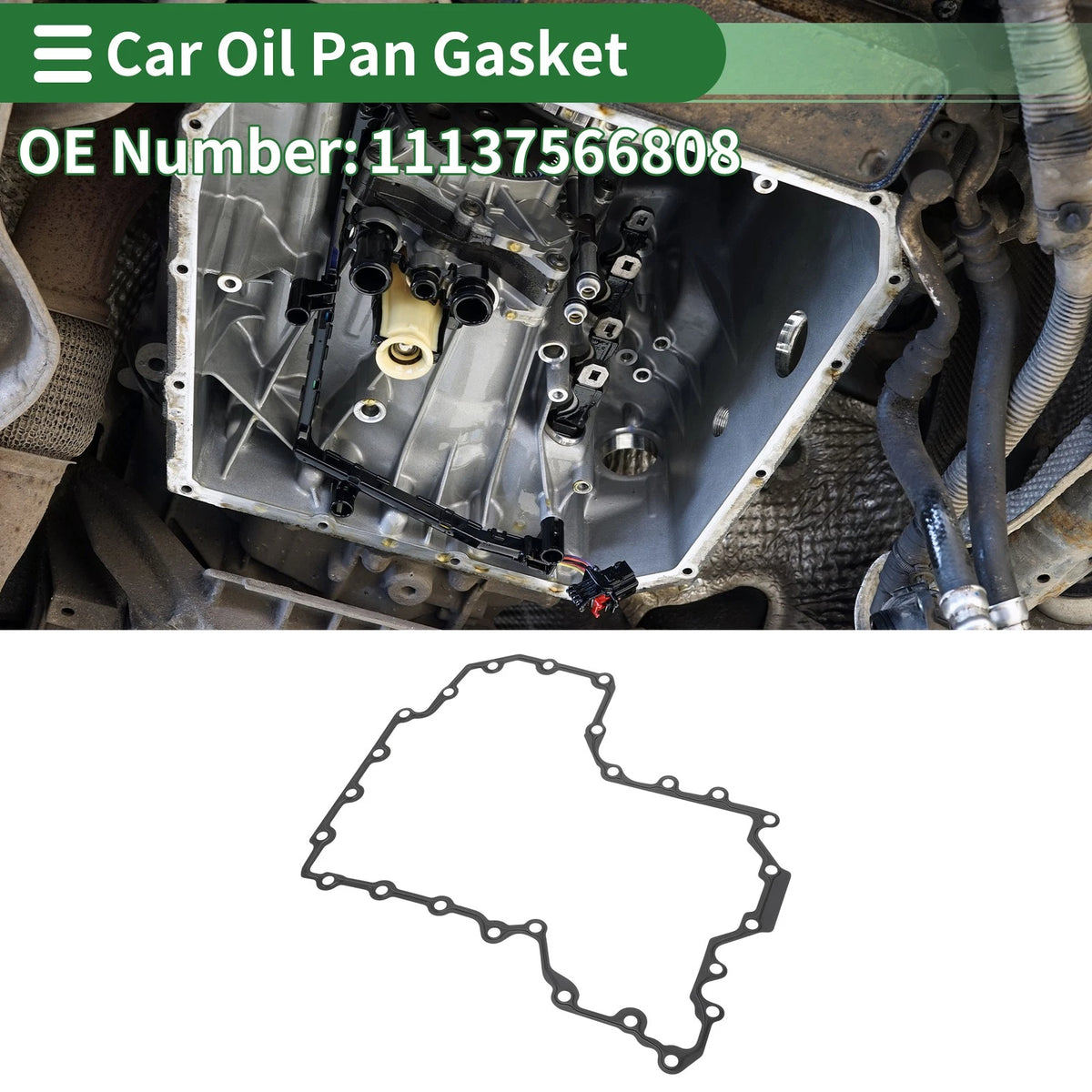 Oil Pan Gasket for BMW X6 X5 (2008-2019) (2010-2018)