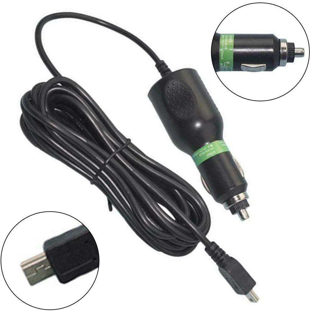 1 Pc Mini USB Car Power Charger 2000mA 3.5m