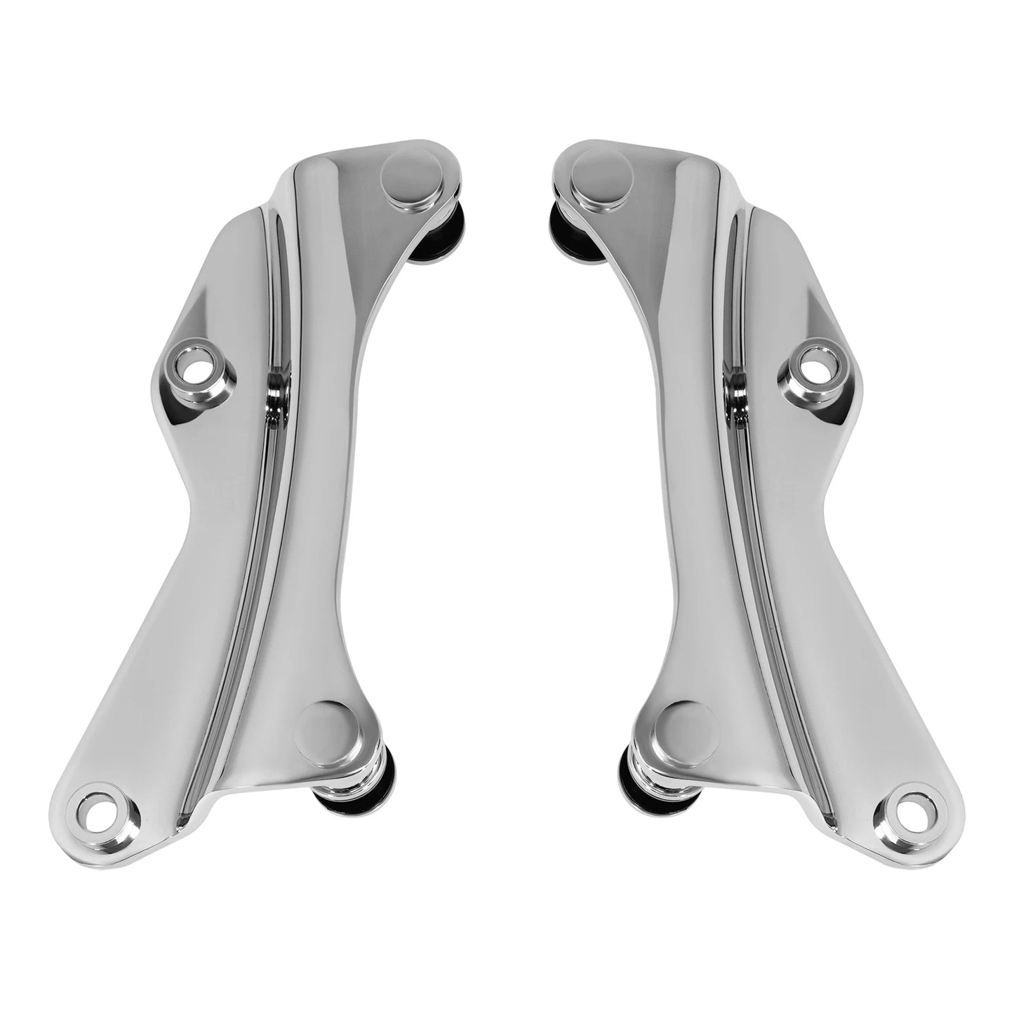 Chrome 4 Point Docking Hardware for Harley Davidson Touring (2014-2025)